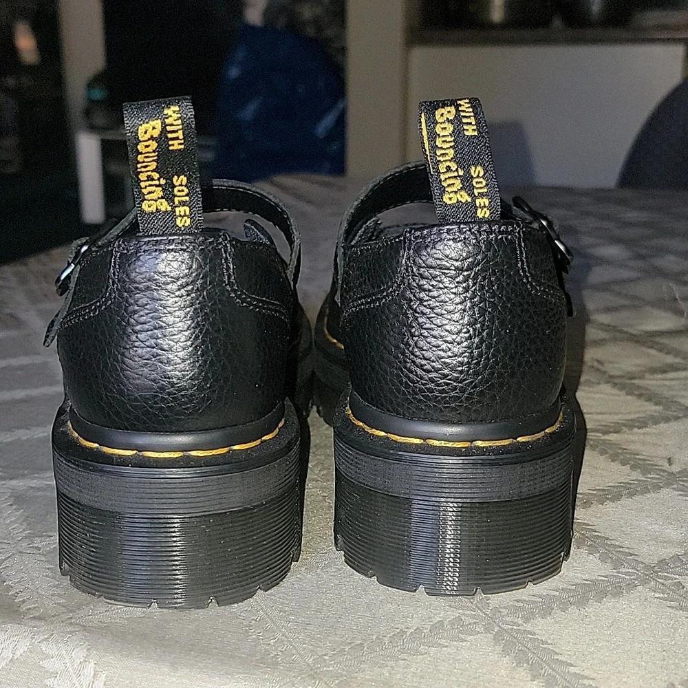 DR. Martens Addina Flower Buckle Maryjane Platforms - Picture 7 of 12